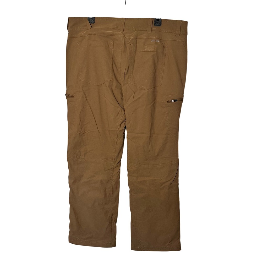 Eddie Bauer First Ascent Guide Pro Fleece Lined Pants Mens 38x30 Brown Hiking - Picture 3 of 8